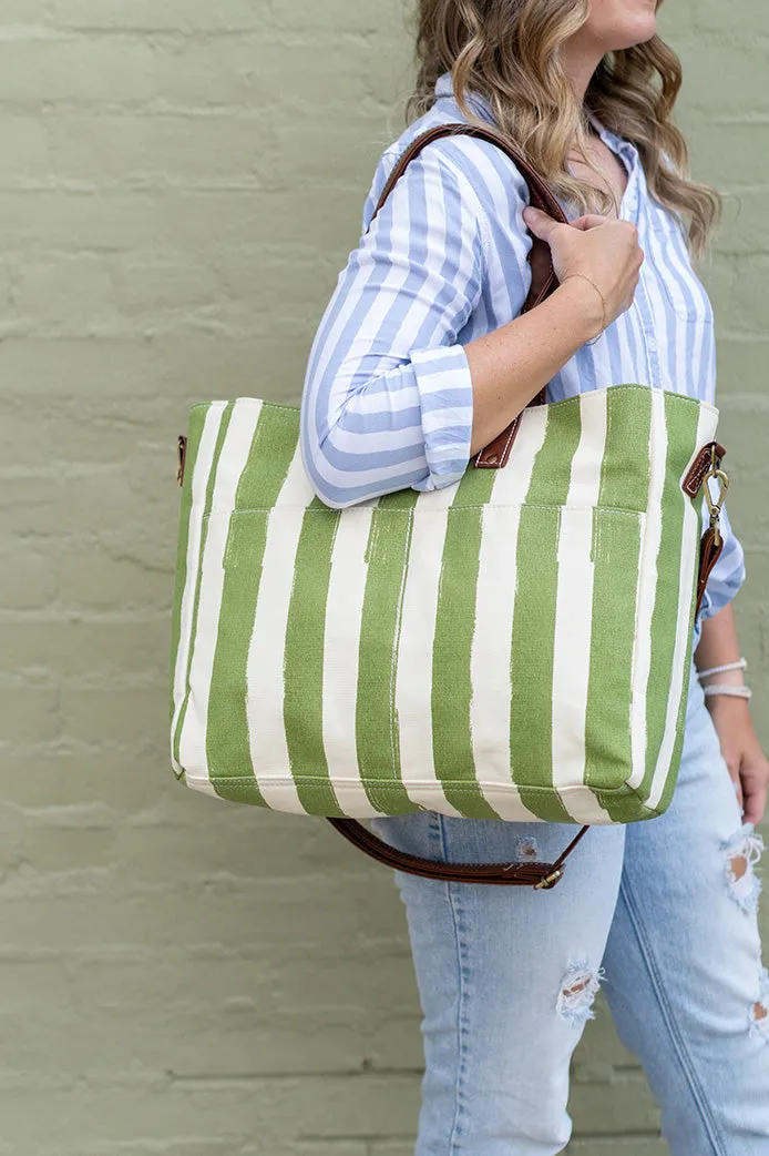 Essential Tote - Linea Olive sold by MAIKA product image thumbnail 2