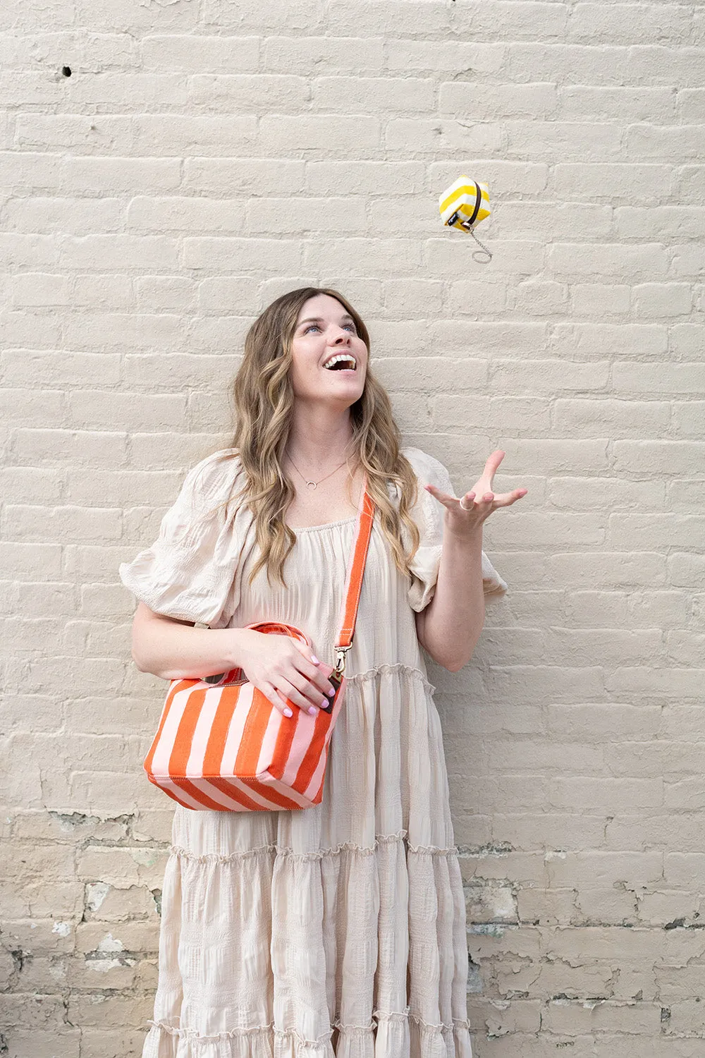 Mini Tote - Linea Red/Pink sold by MAIKA product image thumbnail 2