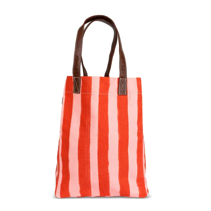 Market Tote - Linea Red/Pink sold by MAIKA