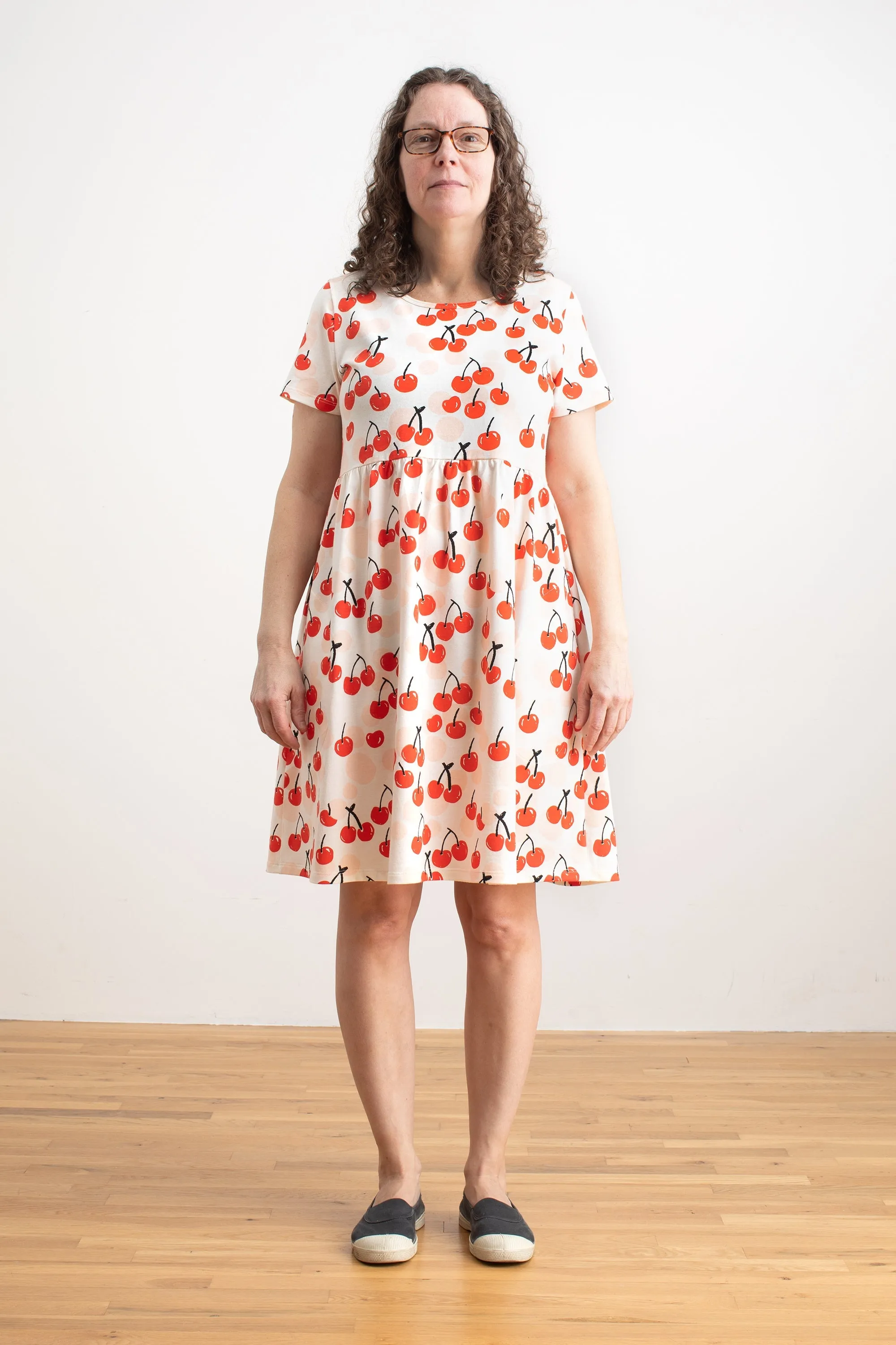 Stockholm Dress - Cherries Red sold by MAIKA