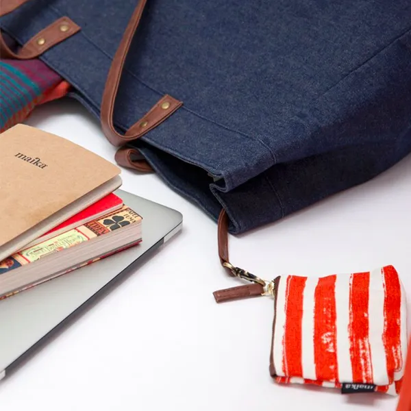 Carryall Tote - Charcoal Echo sold by MAIKA product image thumbnail 4