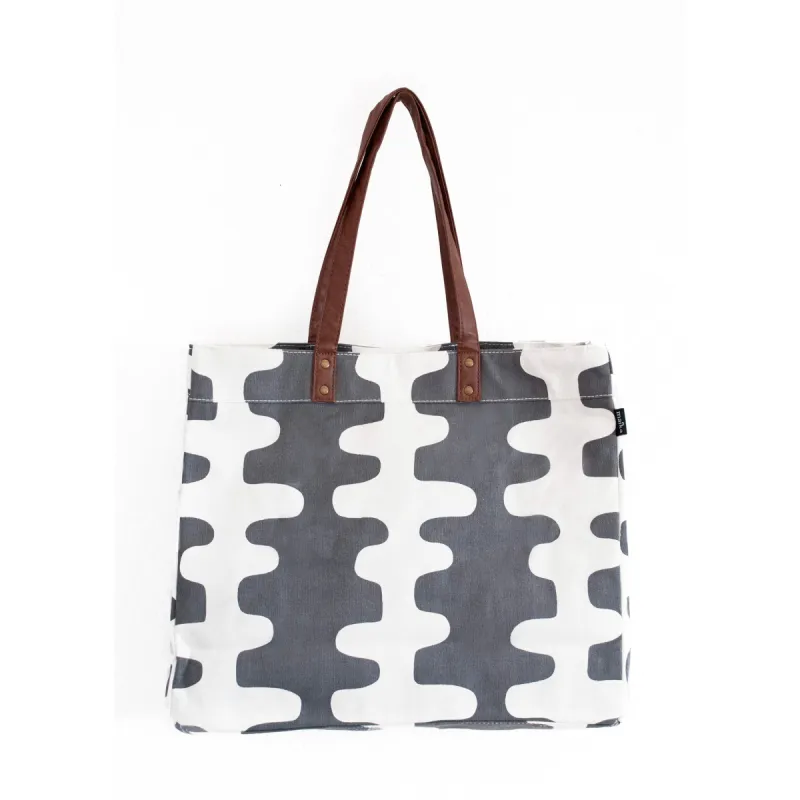 Carryall Tote - Charcoal Echo sold by MAIKA