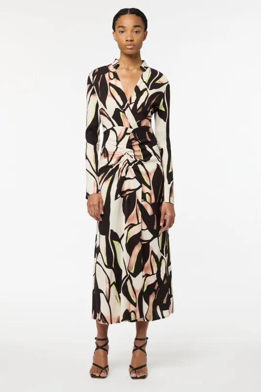 Abstract Gardenia L/s Dress sold by Manning Cartel