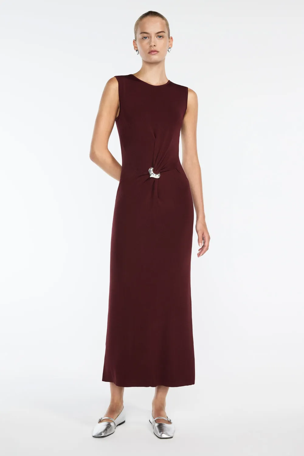 Dramatic Twist Knit Dress sold by Manning Cartel