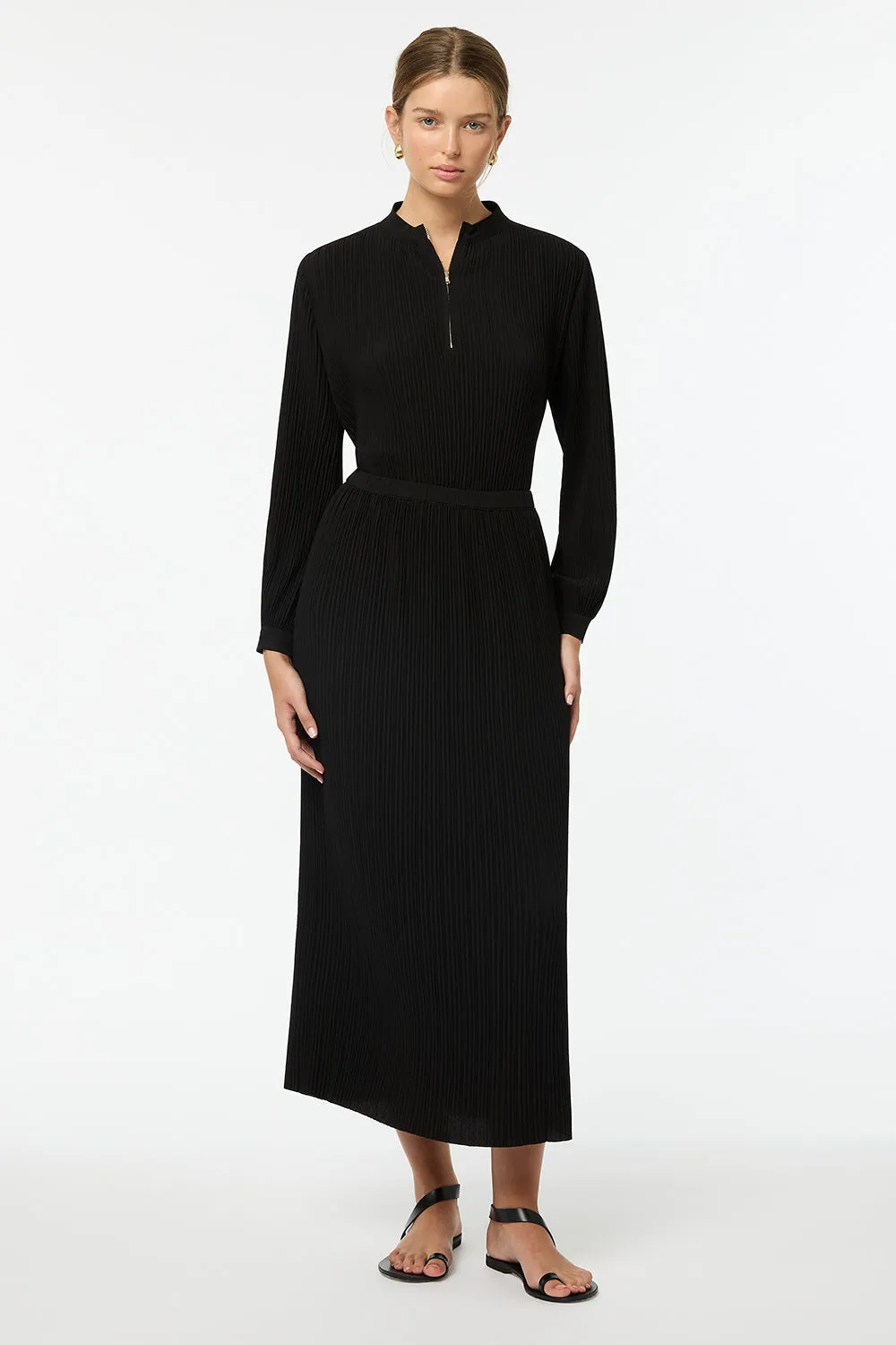 Double Time Pleat Skirt sold by Manning Cartel