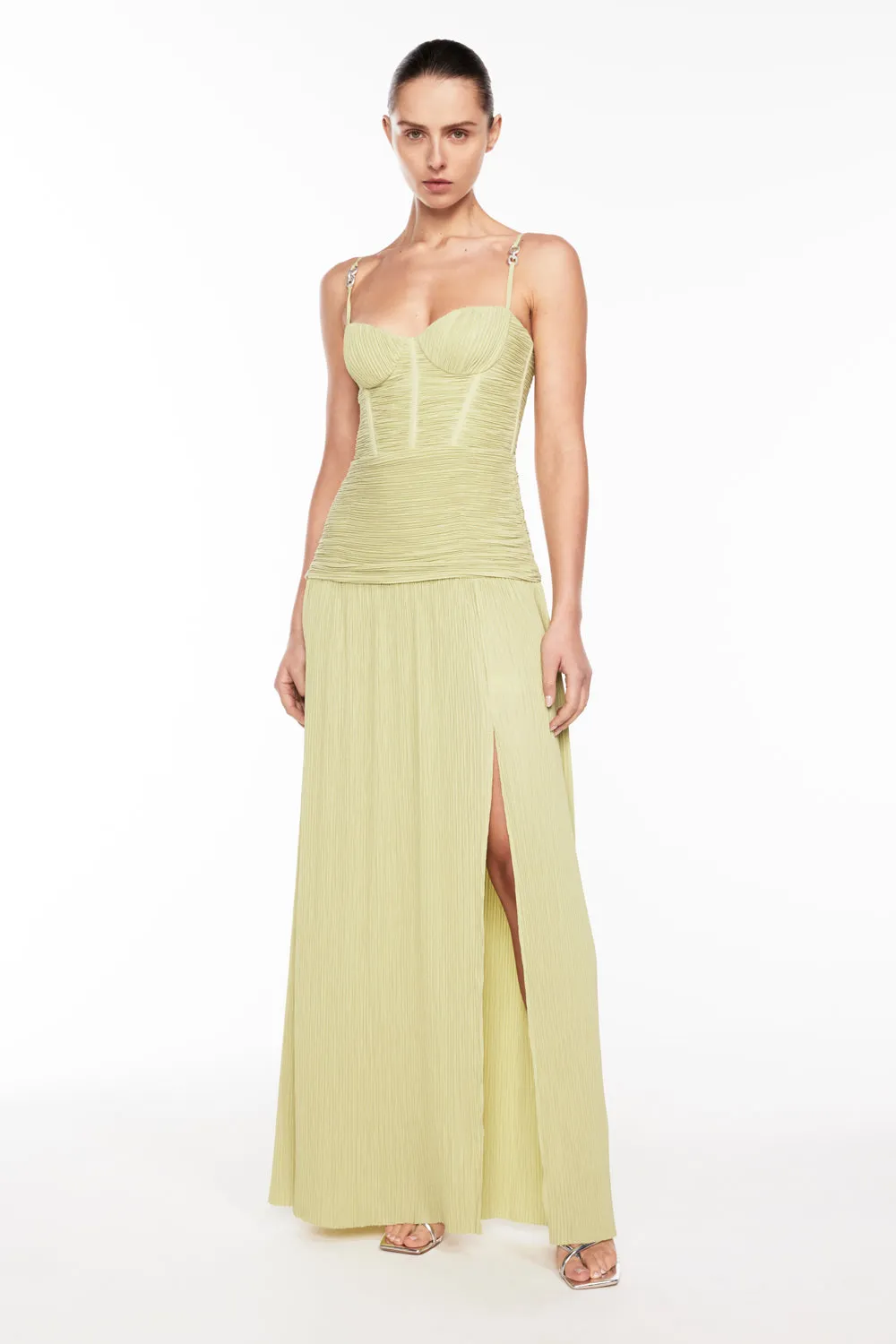 Double Time Pleat Dress sold by Manning Cartel