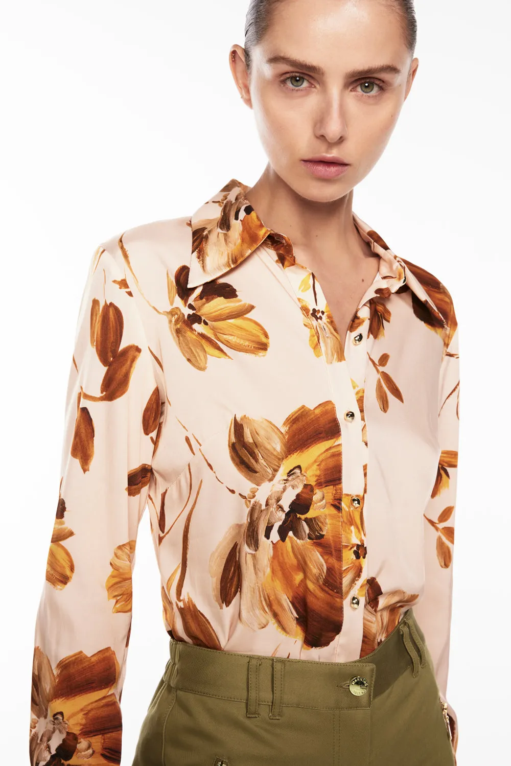 Marigold Floral Shirt sold by Manning Cartel product image thumbnail 2