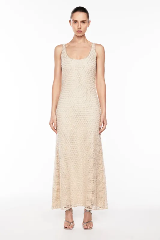 Unfiltered Beaded Maxi Dress sold by Manning Cartel