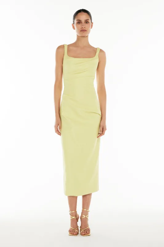 Love Blossoms Raffia Midi Dress sold by Manning Cartel