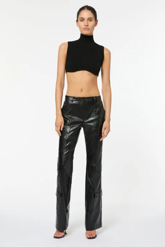 Word Is Out Crop Knit Top sold by Manning Cartel