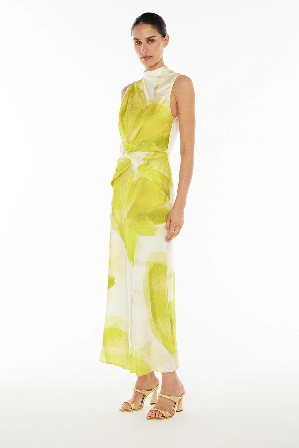 Levitating Butterflies Drape Dress sold by Manning Cartel product image thumbnail 2