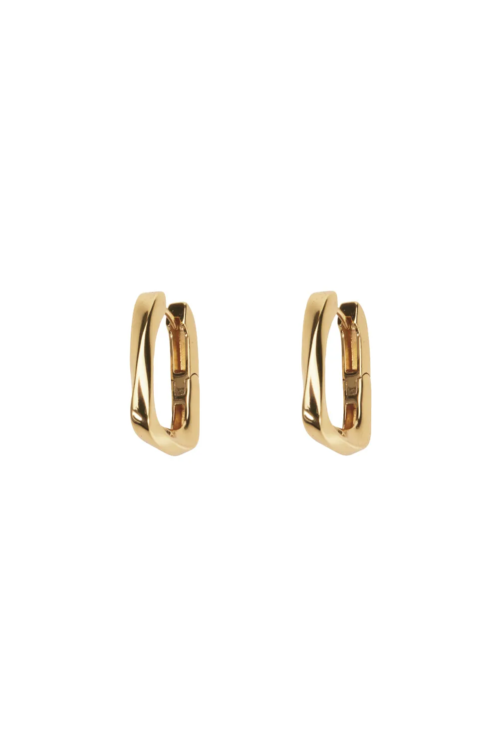 Small Twist Hoop Earrings sold by Manning Cartel product image thumbnail 2
