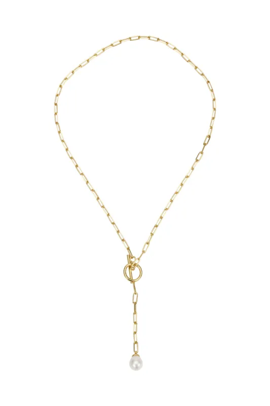 Freshwater Pearl Drop Necklace sold by Manning Cartel