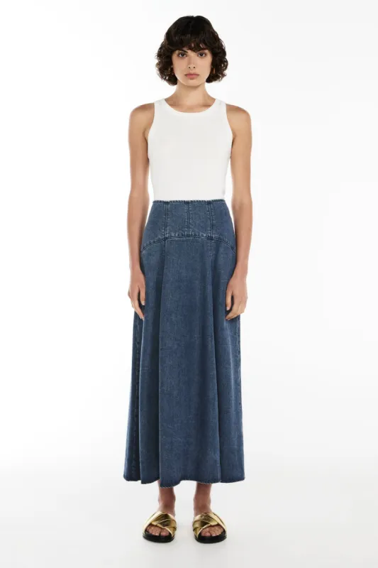 La Mood Midi Skirt sold by Manning Cartel