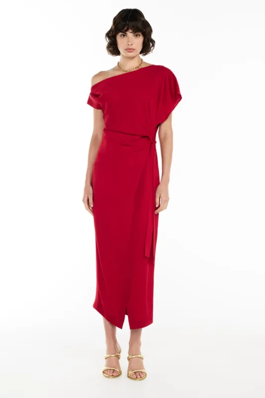 In Essence Off Shoulder Dress made by Manning Cartel