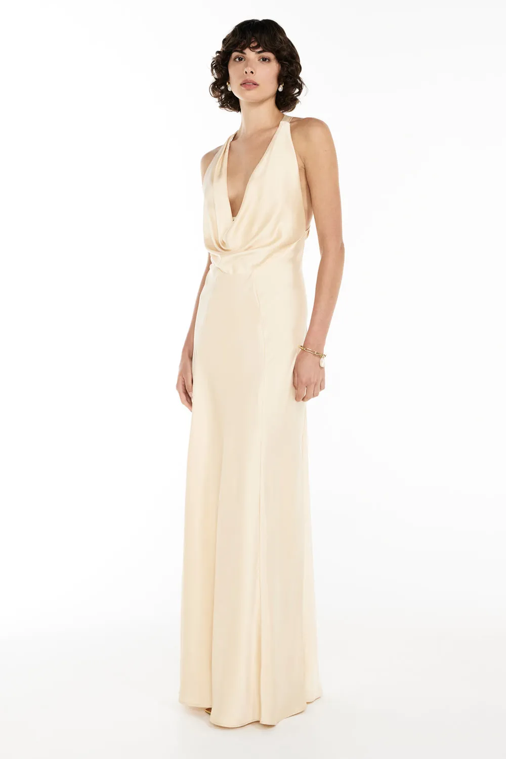 Charmed Cowl Slip Dress sold by Manning Cartel product image thumbnail 3