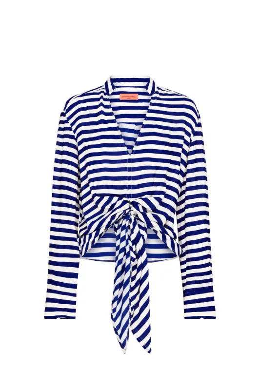 Riviera Stripe Blouse sold by Manning Cartel