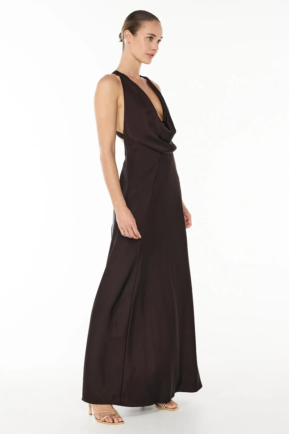 Charmed Cowl Slip Dress sold by Manning Cartel product image thumbnail 3