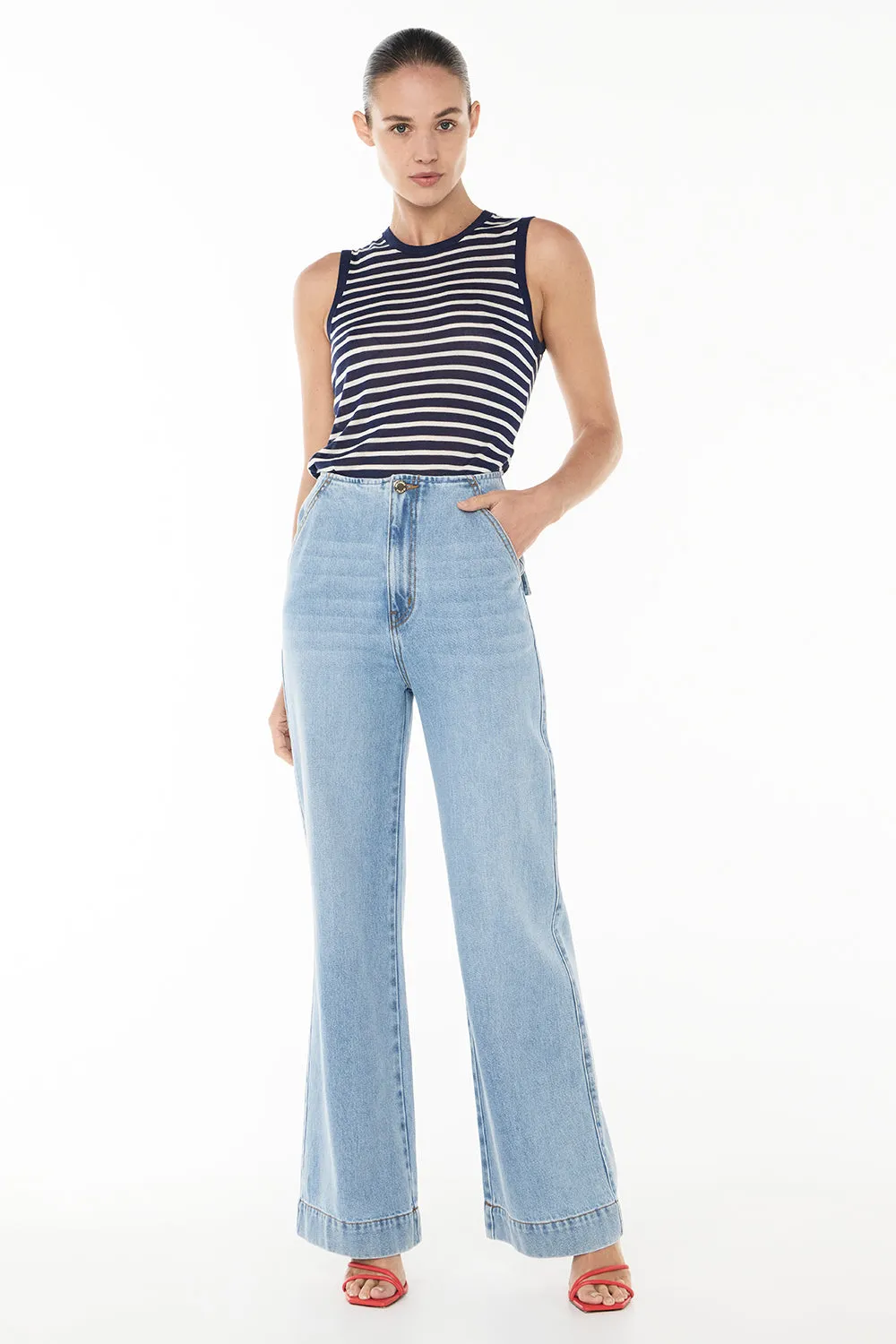 Cote Classic High Wasted Jean sold by Manning Cartel