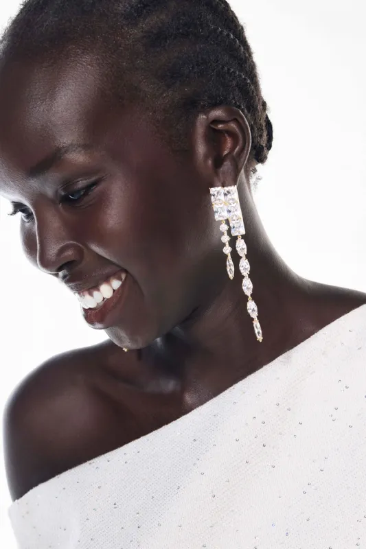 Diamante Earrings sold by Manning Cartel