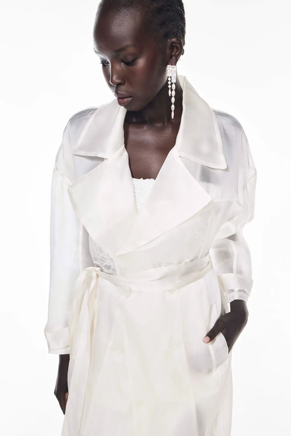 Organza Trench sold by Manning Cartel