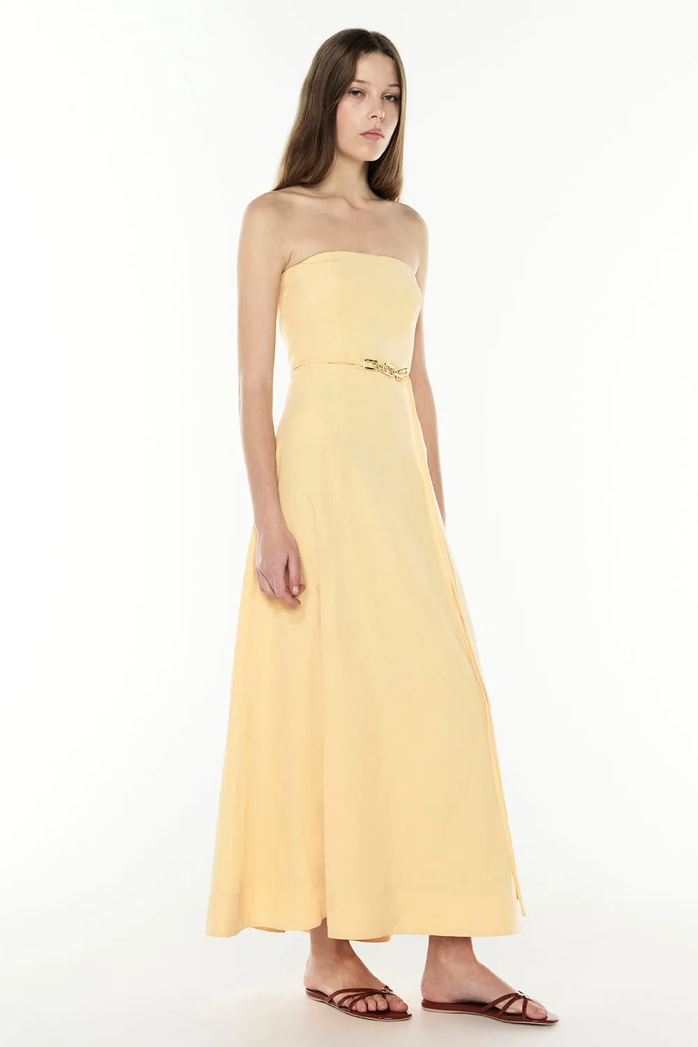 Chasing Sunsets Strapless Dress sold by Manning Cartel product image thumbnail 3
