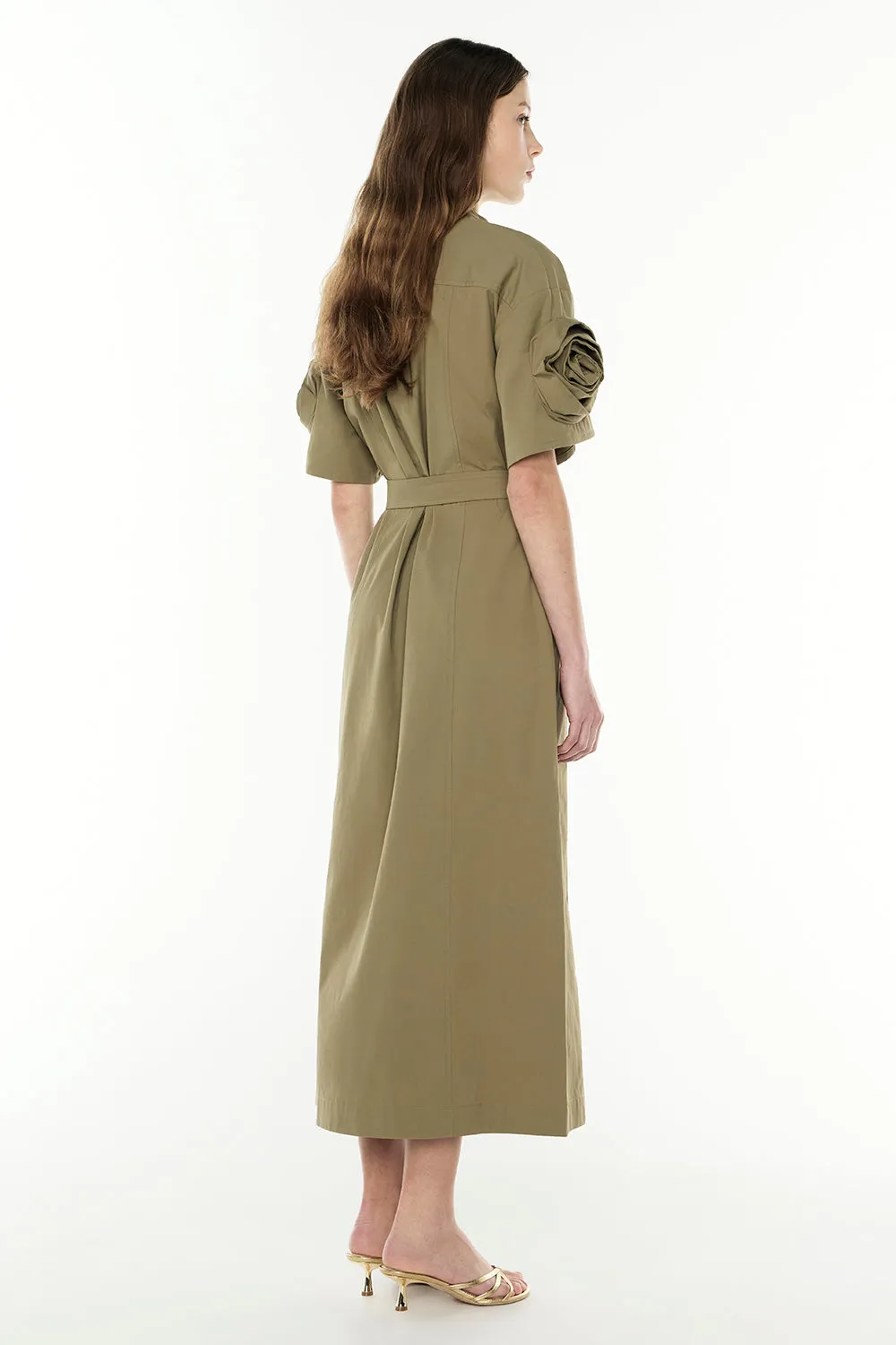 Cactus Flower Shirt Dress sold by Manning Cartel product image thumbnail 4