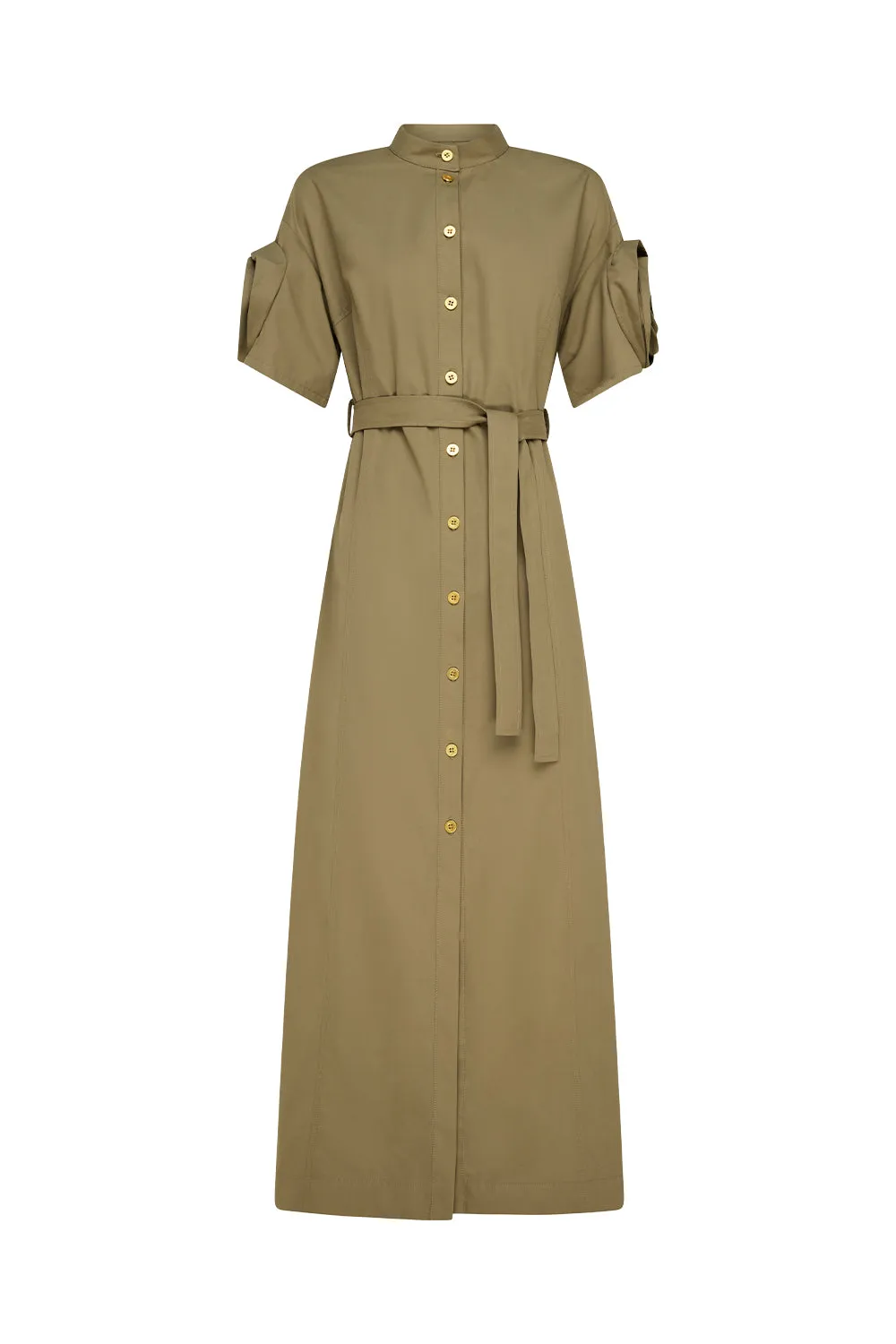 Cactus Flower Shirt Dress sold by Manning Cartel product image thumbnail 5