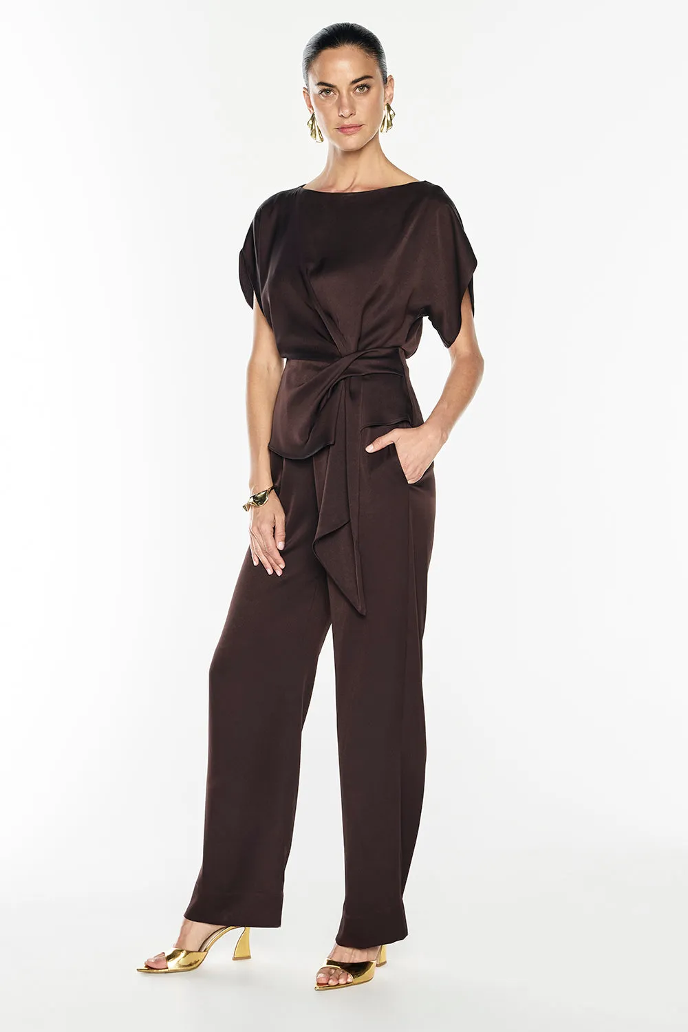 Glossed Over Drape Top sold by Manning Cartel product image thumbnail 4