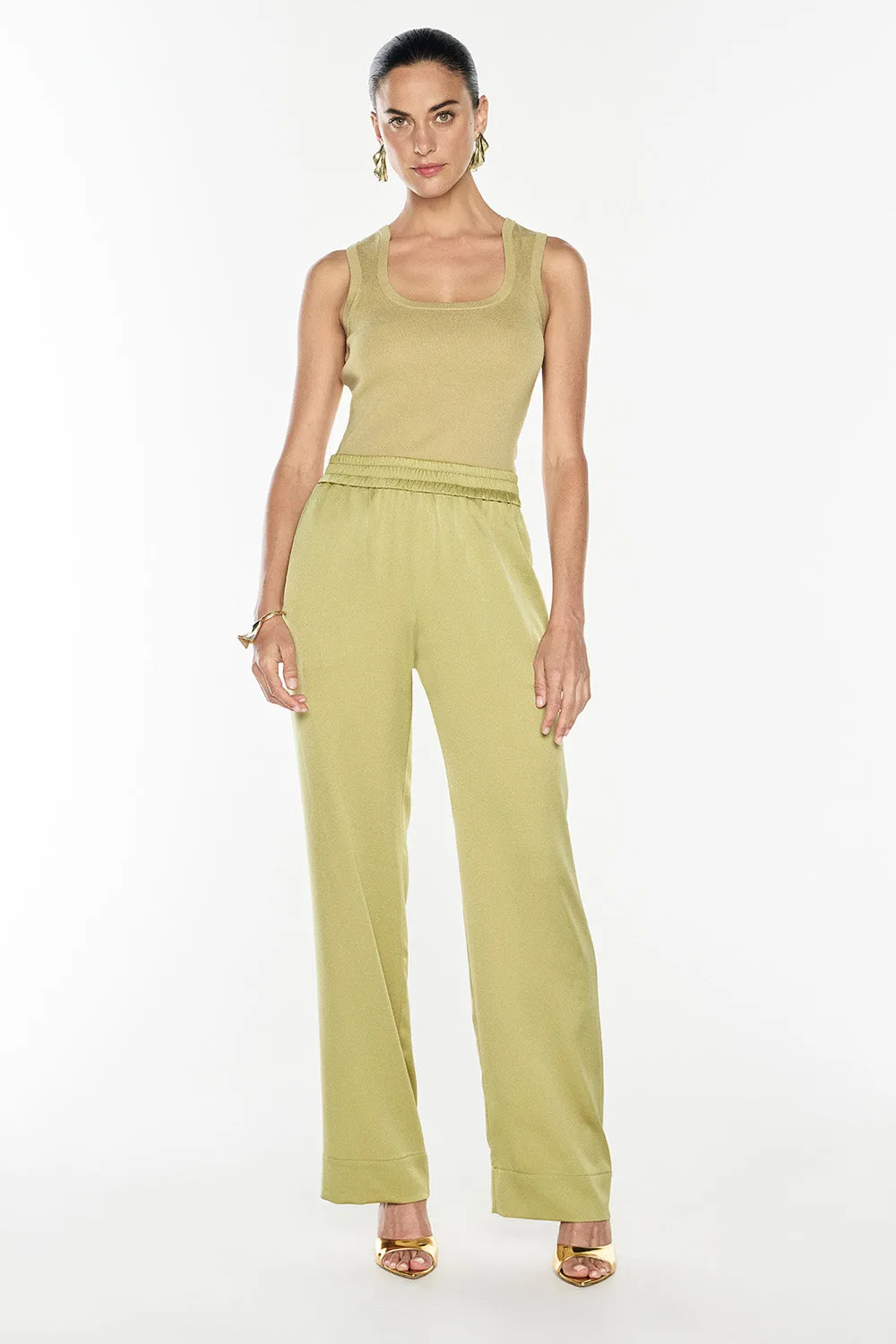 Glossed Over Pull On Pant sold by Manning Cartel