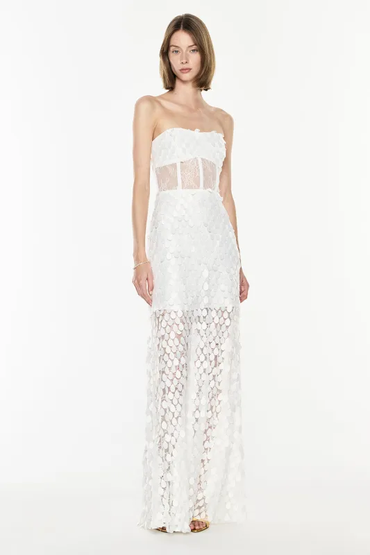 Supreme Extreme Strapless Gown made by Manning Cartel