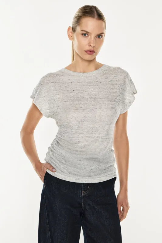 Cloudy Melange Top made by Manning Cartel