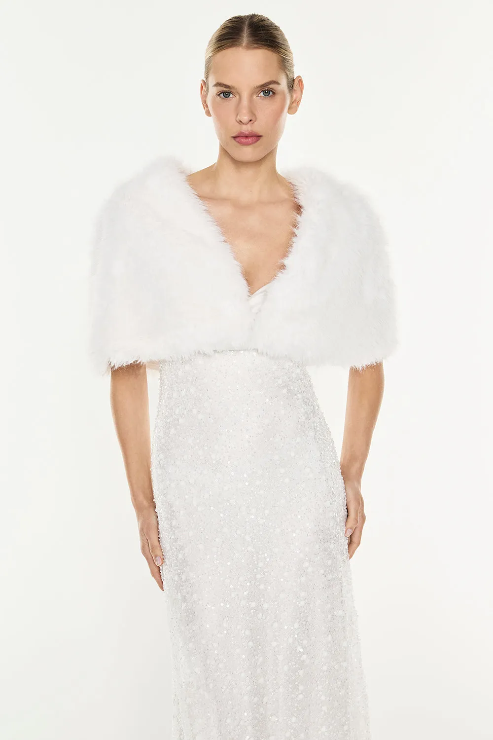 Faux Fur Capelet sold by Manning Cartel product image thumbnail 2