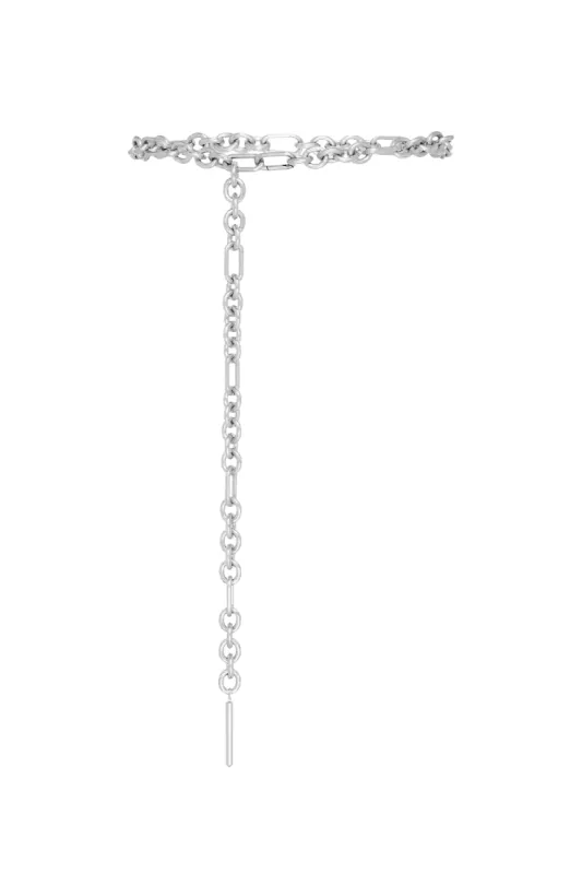 Silver Tone Chain Belt sold by Manning Cartel