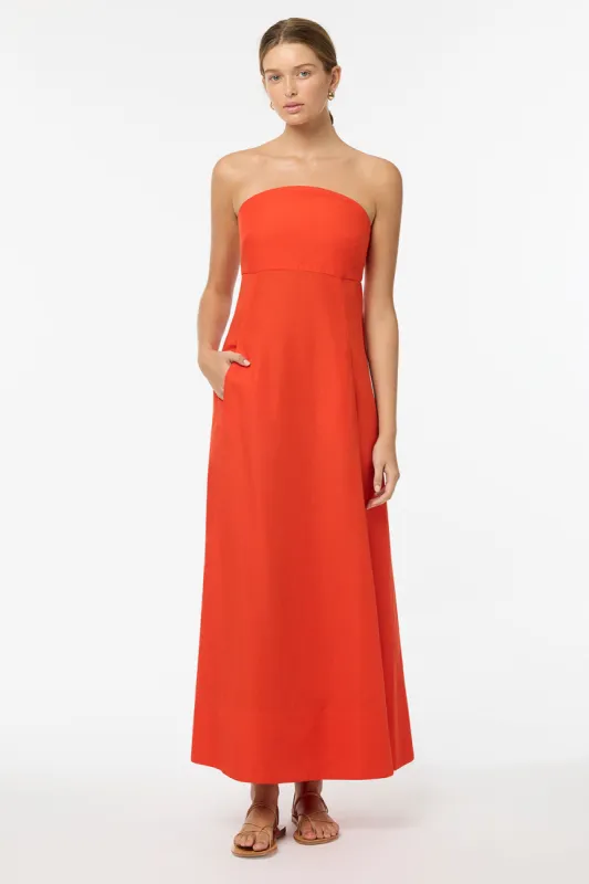 Summer Blaze Strapless Dress sold by Manning Cartel