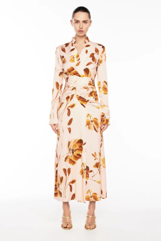 Marigold Floral L/s Dress sold by Manning Cartel