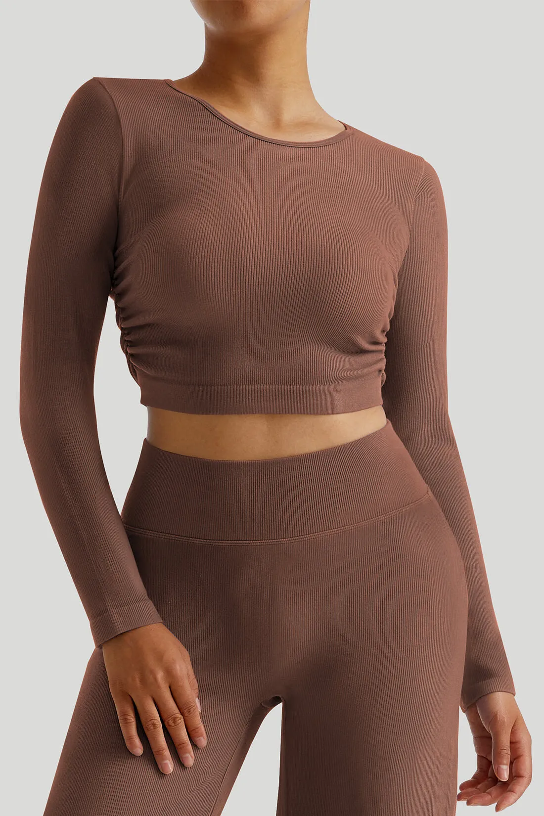 Threaded Side Ruffle Top sold by MOOSLOVER product image thumbnail 3