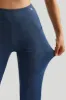 Stretchy Faux Denim Flare Pants sold by MOOSLOVER