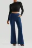 Stretchy Faux Denim Flare Pants sold by MOOSLOVER