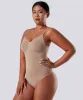 Spaghetti Straps Seamless Shapewear Bodysuit sold by MOOSLOVER