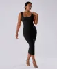 Solid Sleeveless Dress With Built in Shapewear sold by MOOSLOVER