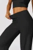Micro Ribbed Solid Color Wide Leg Pants sold by MOOSLOVER