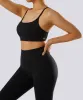 Solid Color Multi Strap Backless Seamed Bra sold by MOOSLOVER