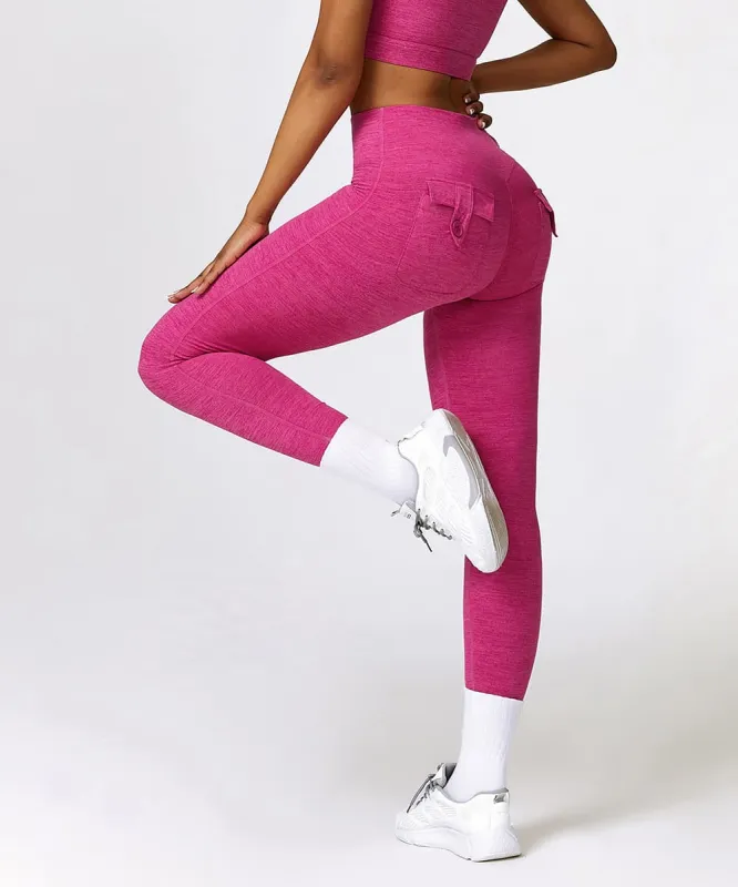 Butt Lifting Legging With Back Pocket sold by MOOSLOVER