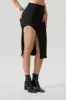 Vest High Split Skirt sold by MOOSLOVER