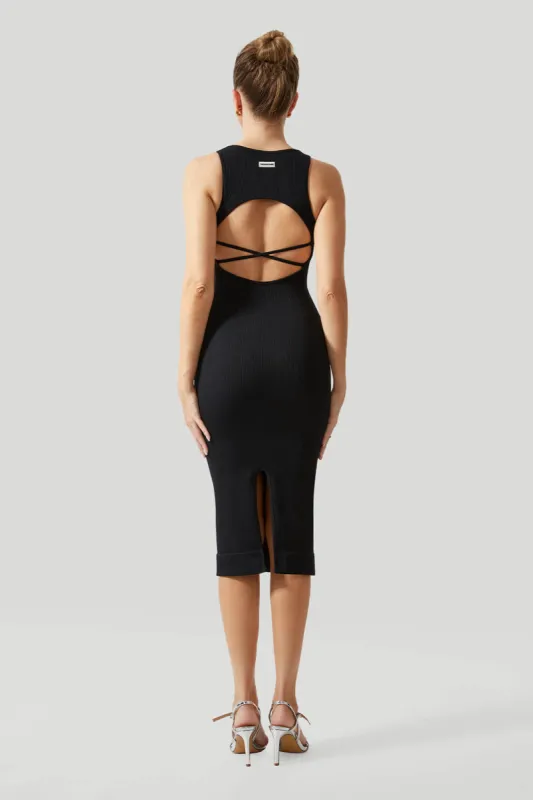 Cutout Split Back Dress sold by MOOSLOVER