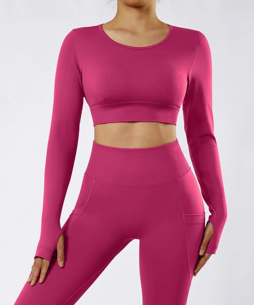 Long Sleeves Backless Top sold by MOOSLOVER product image thumbnail 2