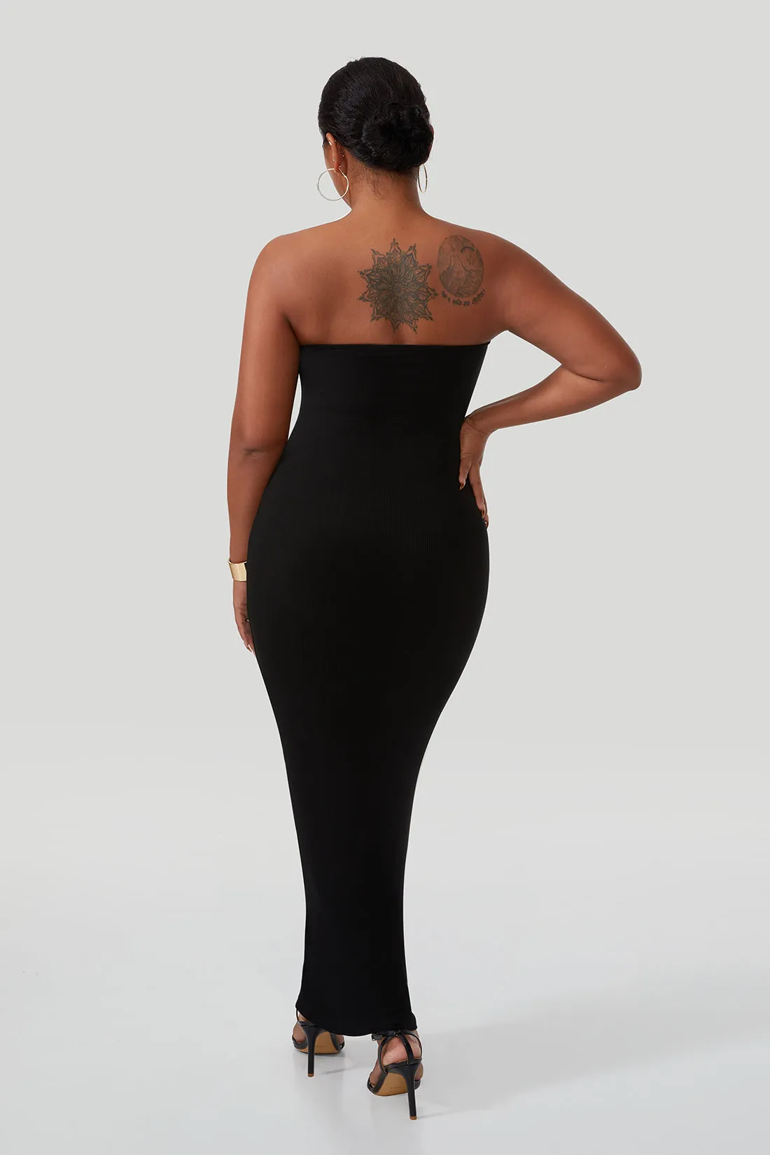 Strapless Maxi Dress With Built-In Shapewear sold by MOOSLOVER product image thumbnail 3