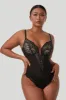 Lace Deep-V Shapewear Bodysuit sold by MOOSLOVER