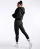 2Pcs Zip Up Teddy Jacket Match Ribbed Long Sleeve Jumpsuit sold by MOOSLOVER